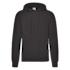 Fruit of the Loom Classic Hoodie ICON black