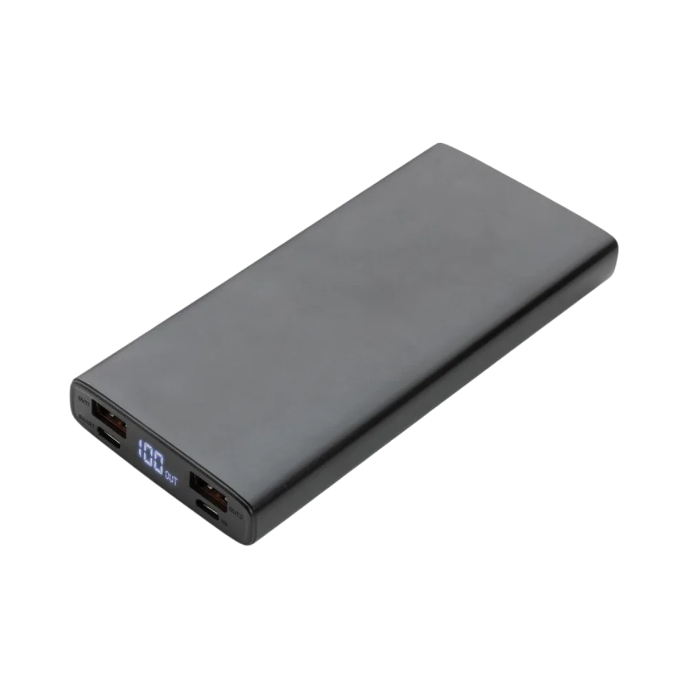 PDP - aluminium18w10000mahpdpowerbank square #00000000 background