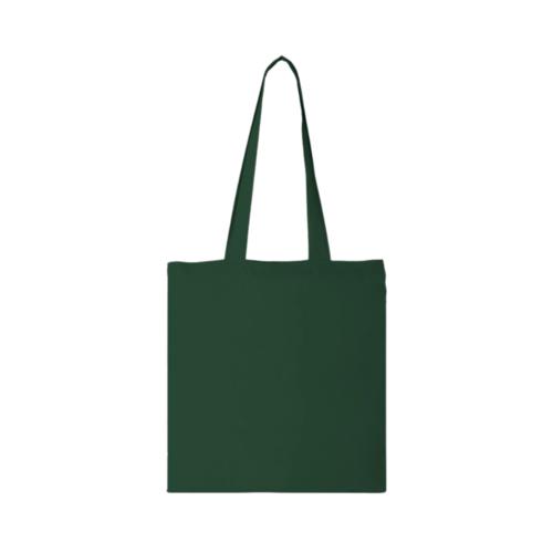 Carolina 100 gsm cotton tote bag 7L forest green