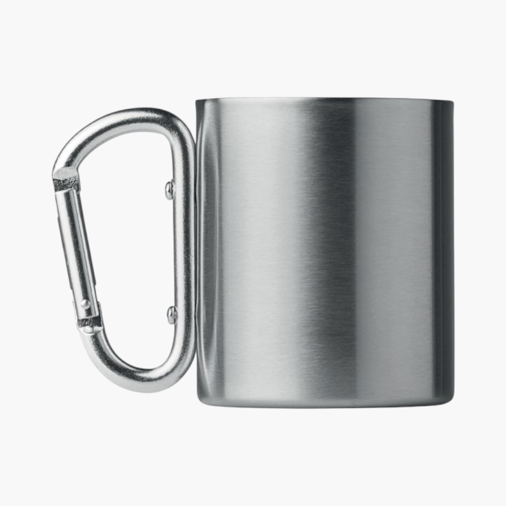 PDP - trumbometalmugcarabinerhandle square #F8F8F8 background