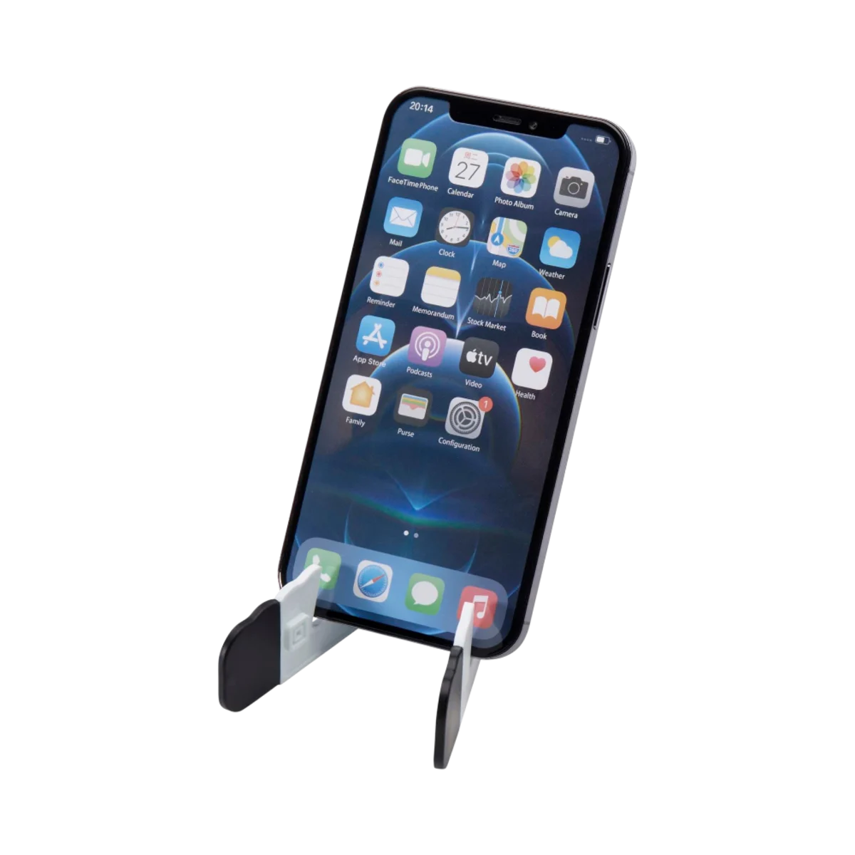 Buna Recycled Plastic Foldable Tablet and Phone Stand main image