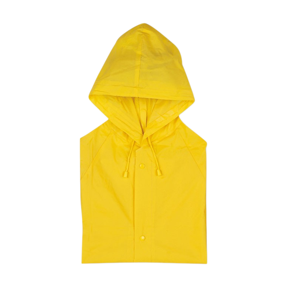 ICON - pvcraincoatwithhood yellow