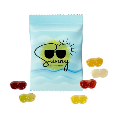 Caramelle gommose occhiali