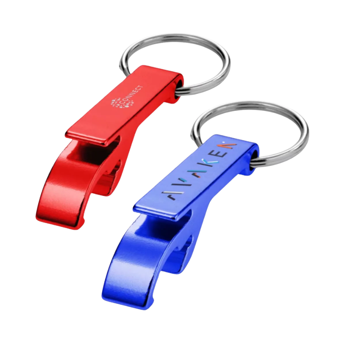 RCS Recycled Aluminium Bottle and Can Opener with Keychain main image