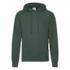 Fruit of the Loom Classic Hoodie ICON bottle green