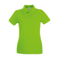 ICON - fruitoftheloomladyfitpremiumpolo lime