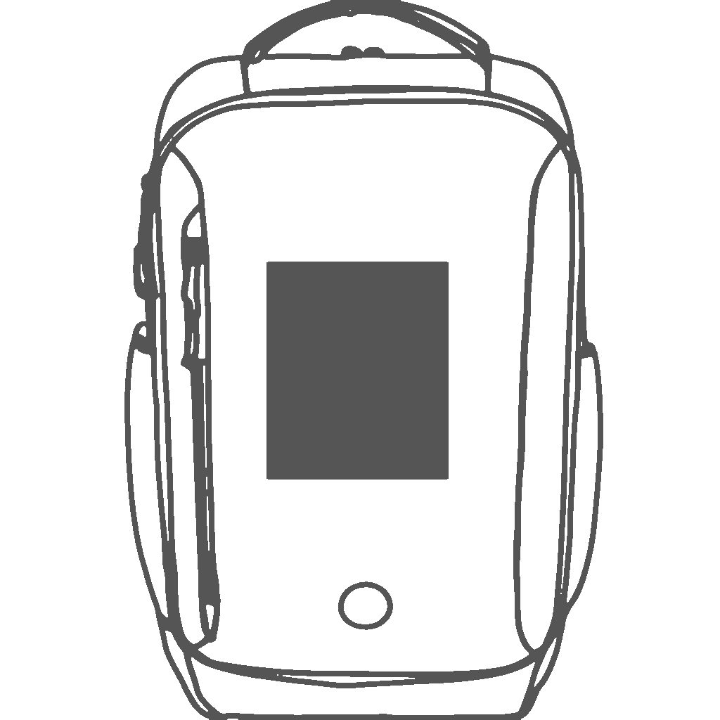 Front Pocket | 5H in x 6W in