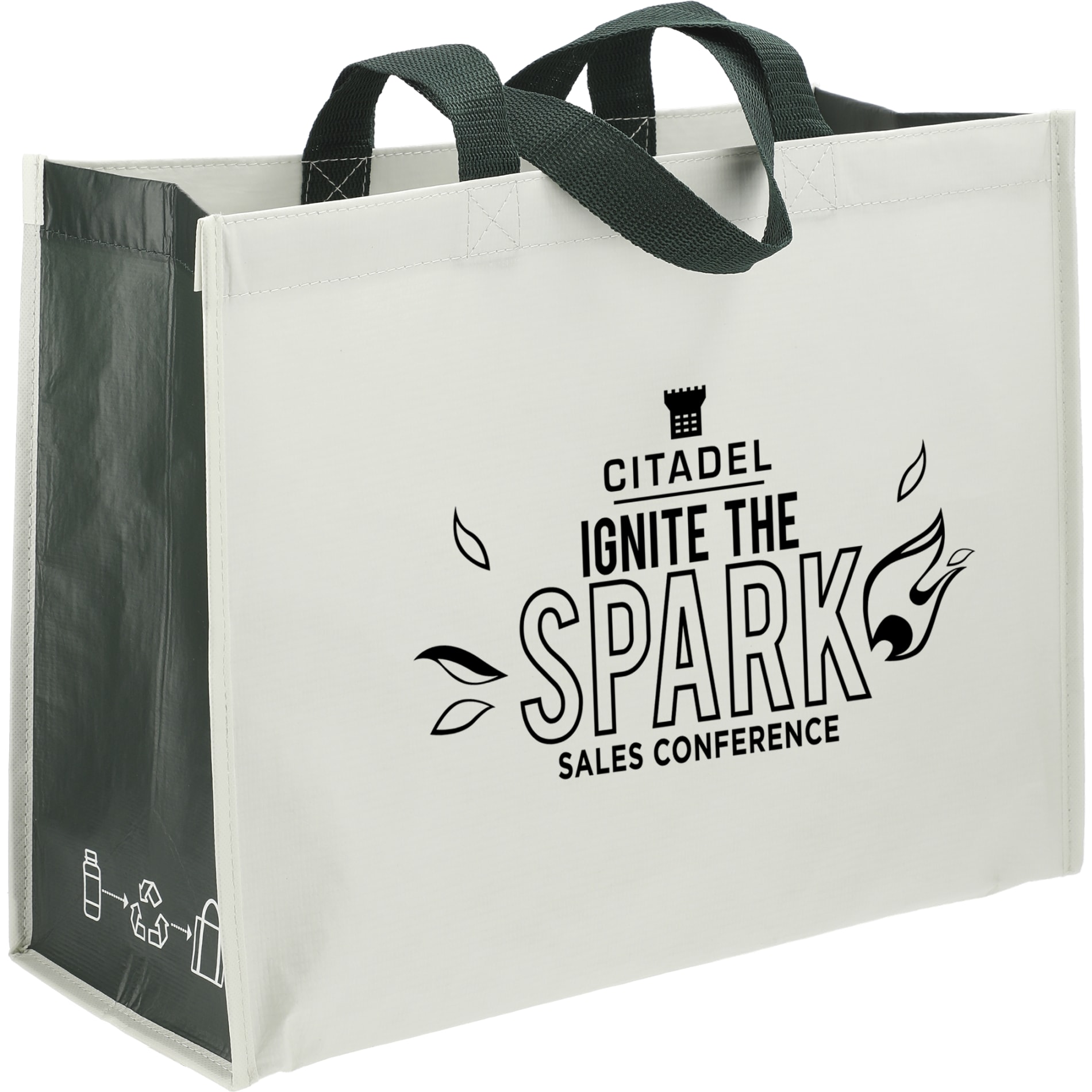 rpetlaminatedmatteshoppertote - supplier