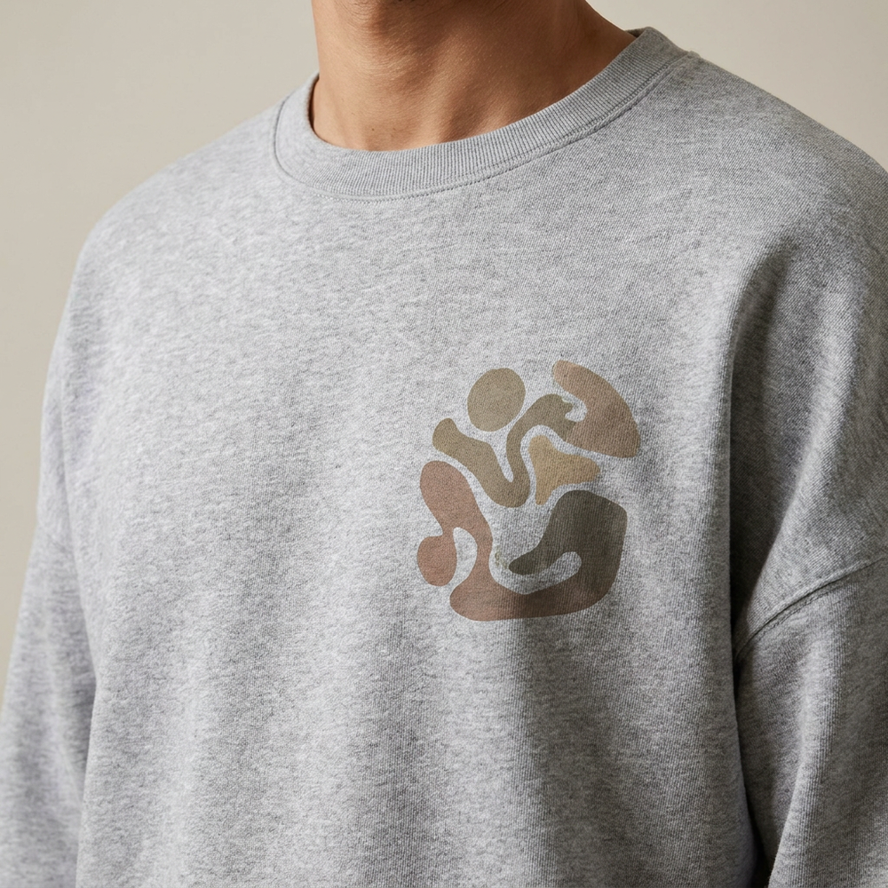 thewomenscrewnecksweatshirtincottontencelmodal - clothing_detail_model