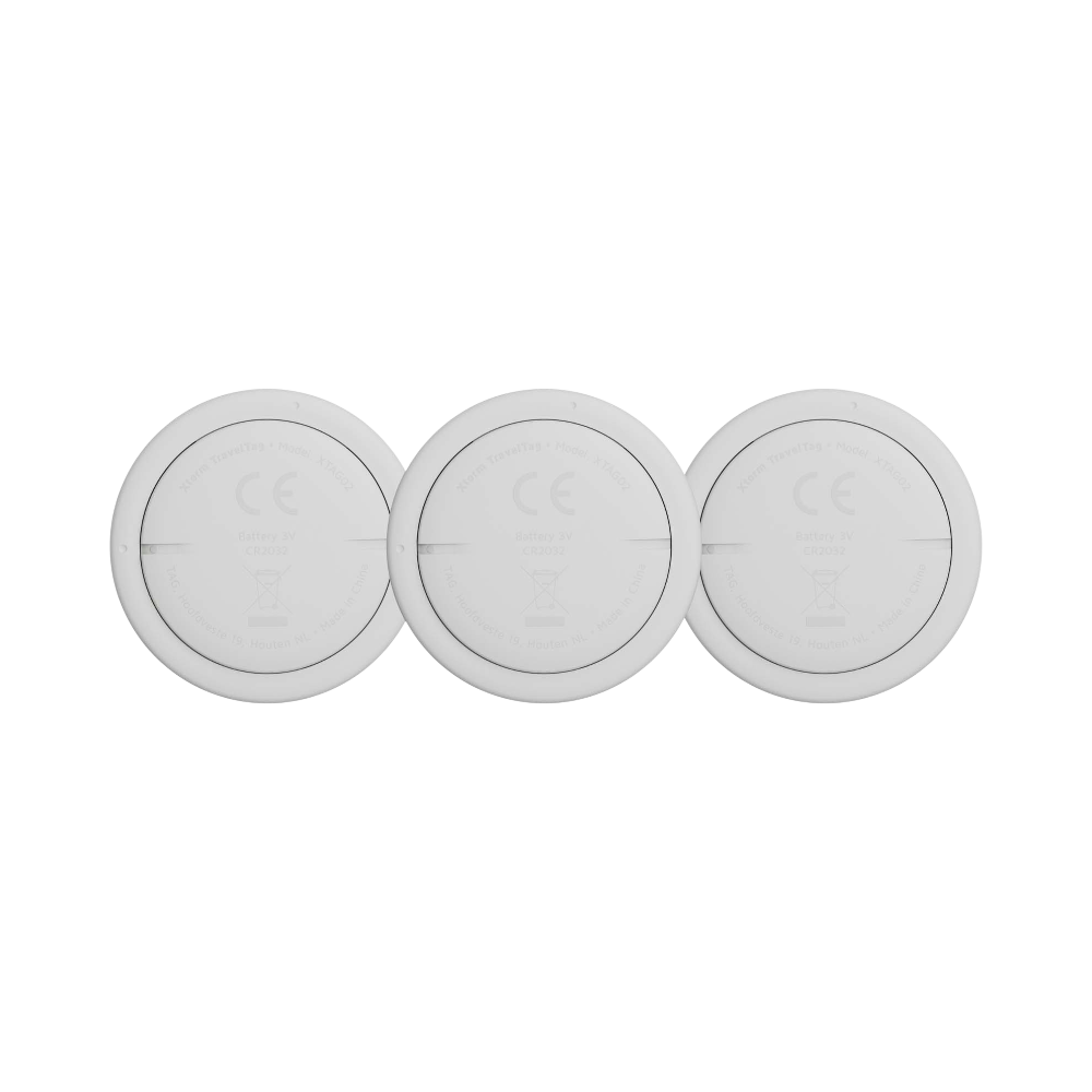 PDP - xtormxtag2ga3packwaterresistanttraveltag square #00000000 background