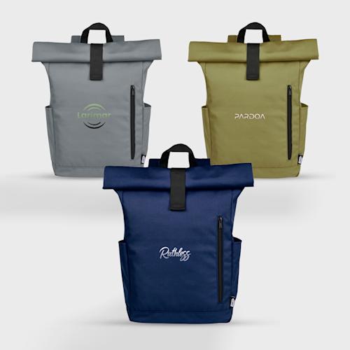 60. Byron 15.6 GRS RPET roll-top backpack 18L DPD Image