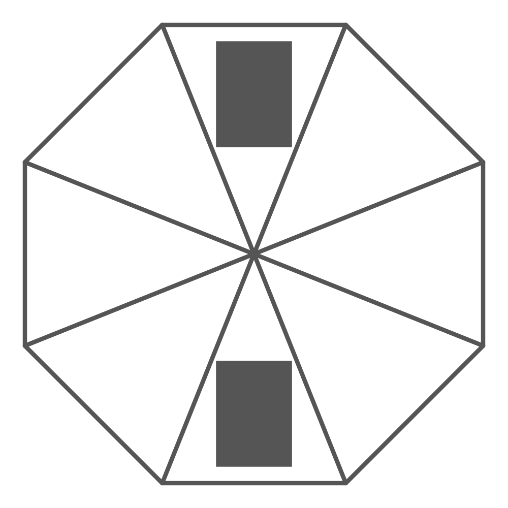 300 x 215 mm - Paneel 1 & 5