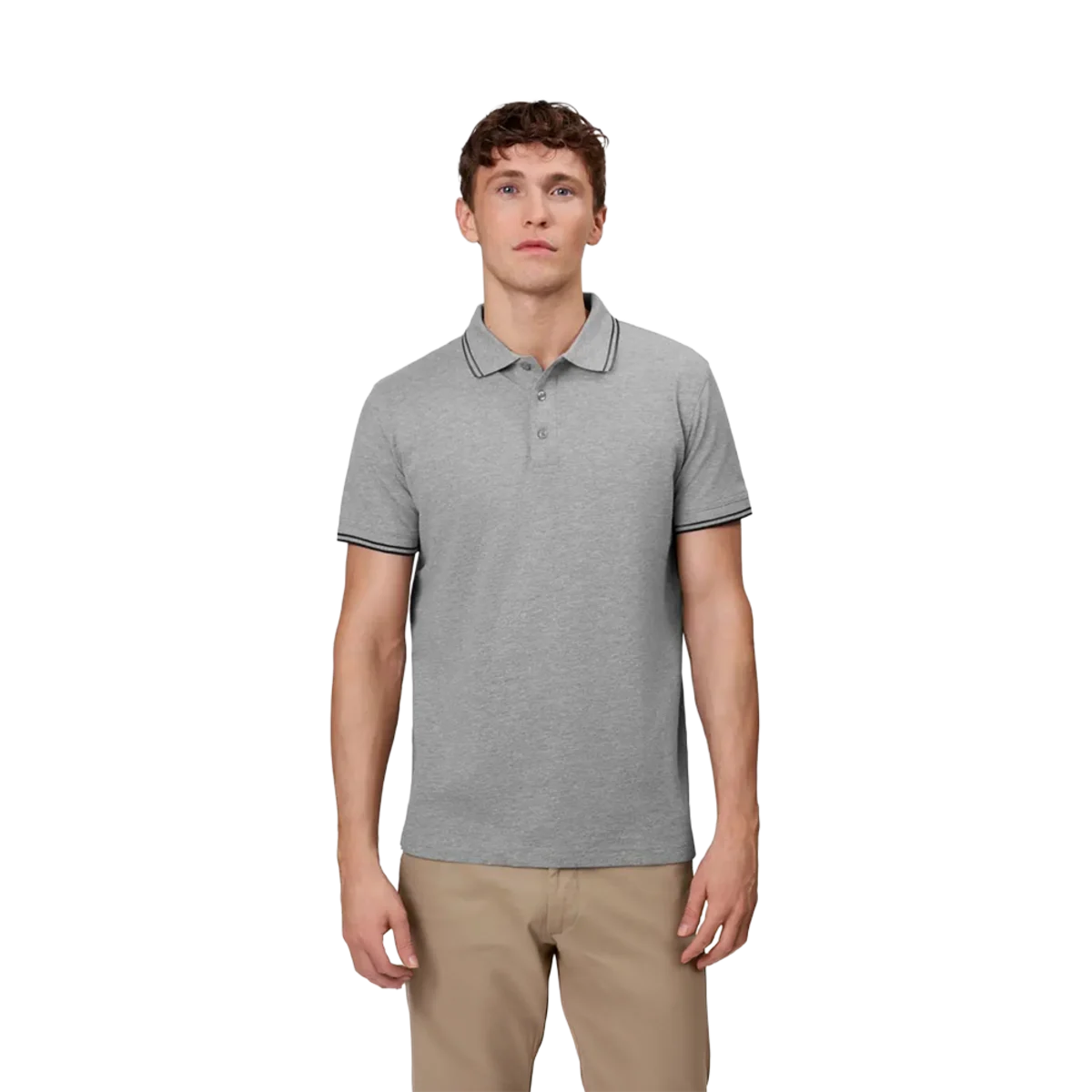ID® Identity Contrast stretch polo shirt main image