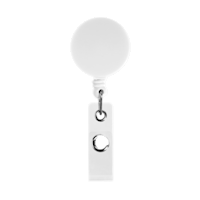 8. Gerlos roller clip keychain White