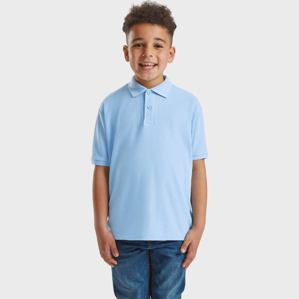 fruit of the loom kids polo