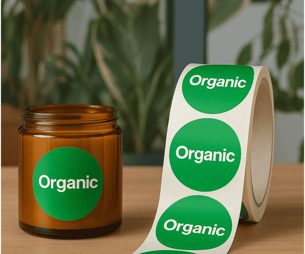 Label your products with Stickers on Roll