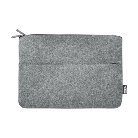 TOPLO RPET Felt Zipped Laptop Bag