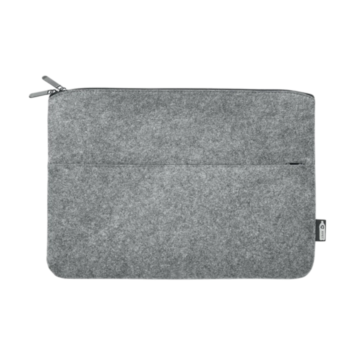 TOPLO RPET Felt Zipped Laptop Bag main image