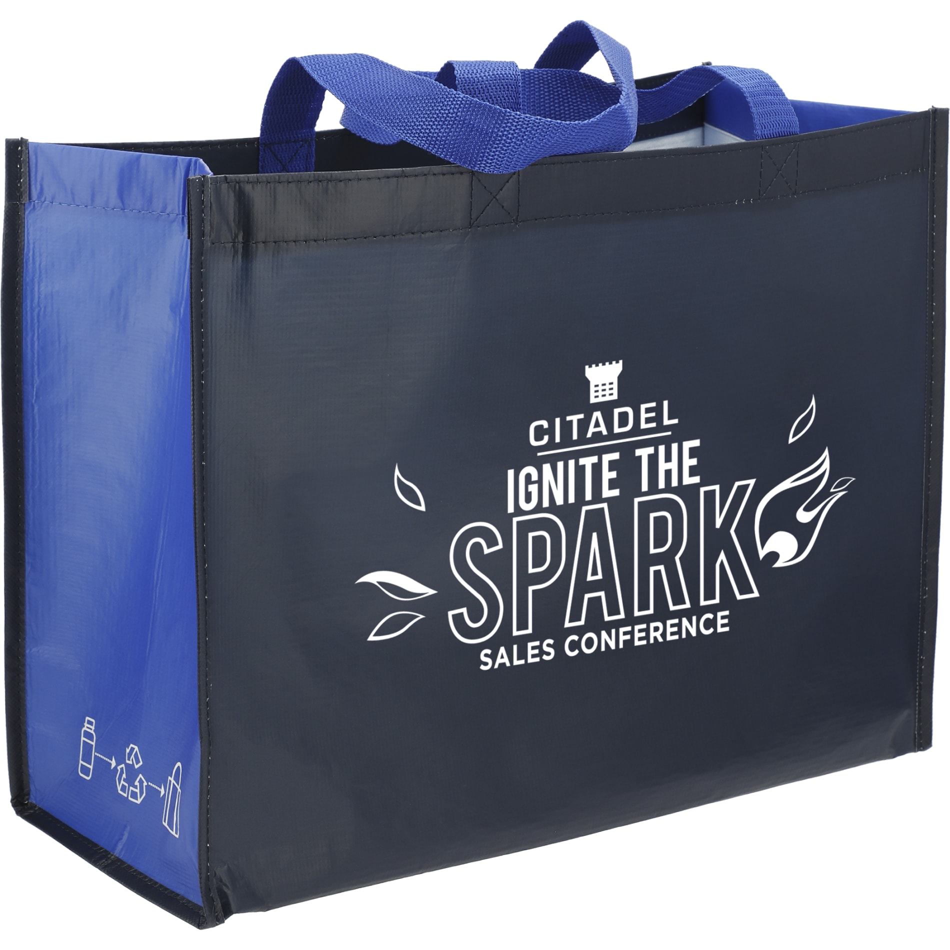rpetlaminatedmatteshoppertote - supplier