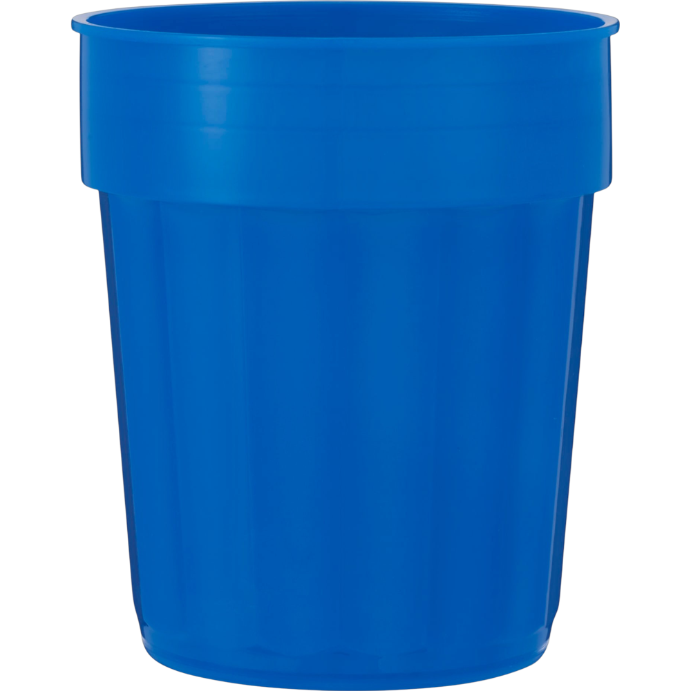 ICON - fluted16ozrecycledstadiumcup translucent_blue
