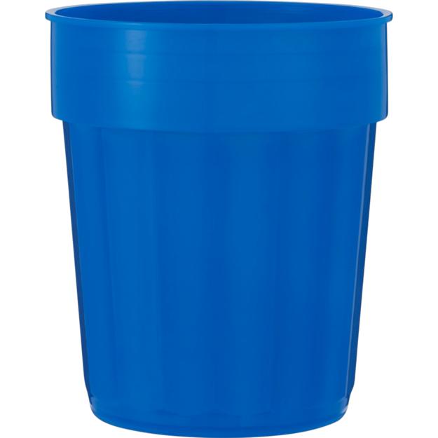 ICON - fluted16ozrecycledstadiumcup translucent_blue