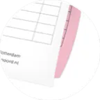 2-part: Pink copy sheet