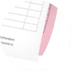 2 fogli: pagina autocopiativa rosa