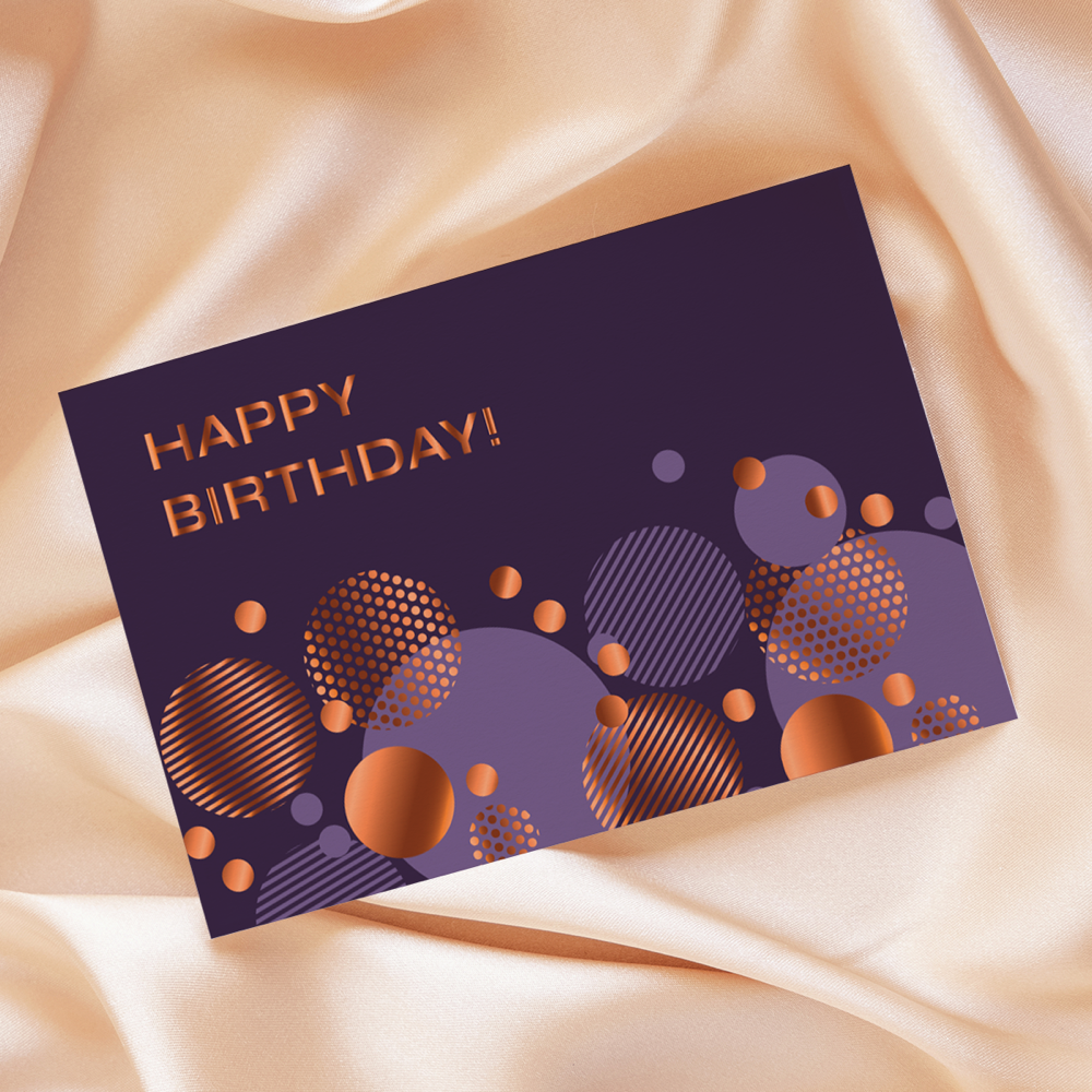 Exclusive finish greeting cards PDP Copy