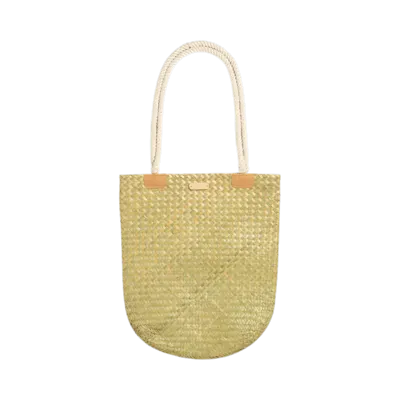Borsa di Paglia Bedwey in Cotone