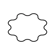 To any shape  Contour cut