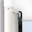 Black band with hooks
