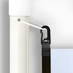 Black band with hooks