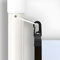 Black band with hooks