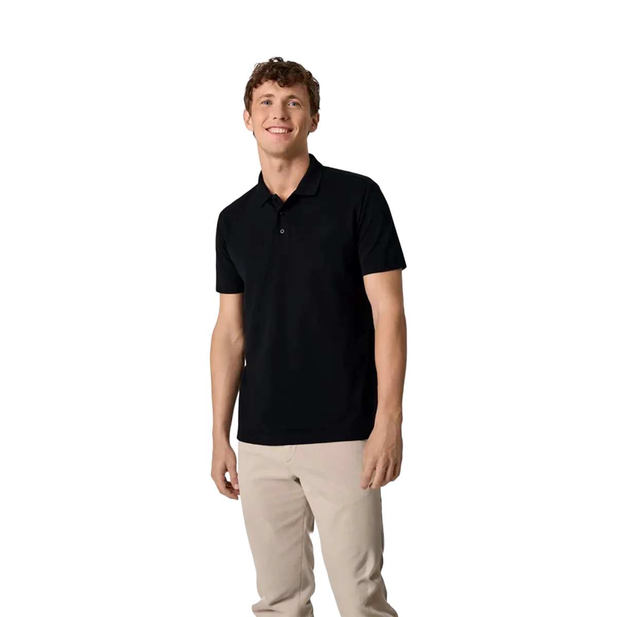 ID® EASE Lyocell polo shirt main image