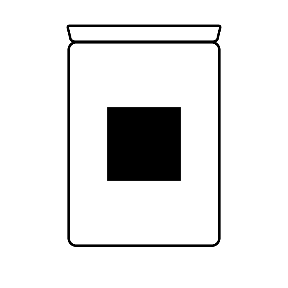 50 x 50 mm - Zakje