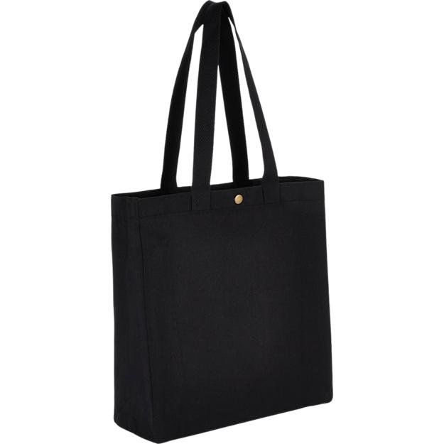ICON - repose10ozrecycledcottonboxtotewsnap black