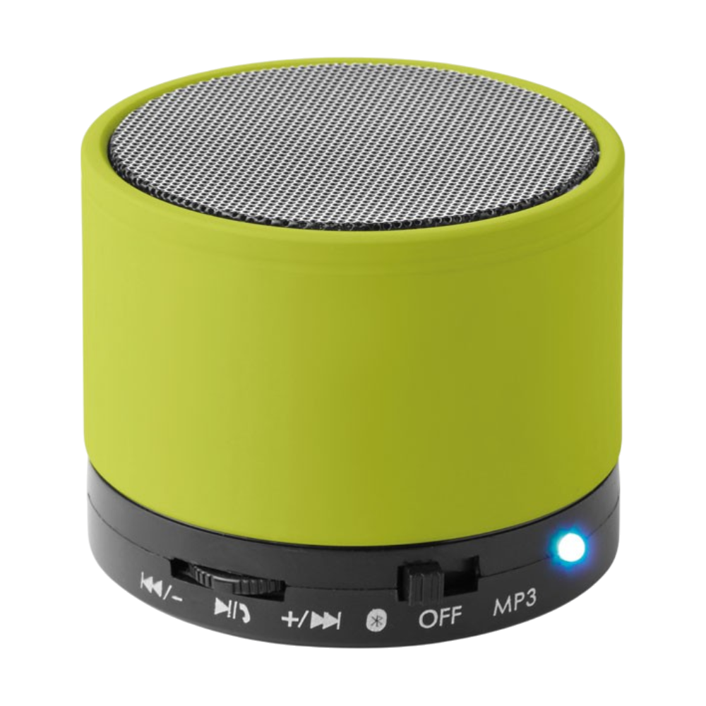 ICON - roundbassroundwirelessspeaker lime