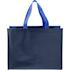 COLOR ICON - rpetlaminatedmatteshoppertote - Navy Royal