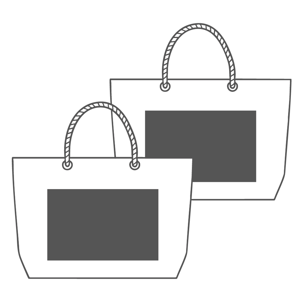 Voor- & achterkant | 300 x 200 mm