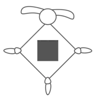 80 x 80 mm - Front