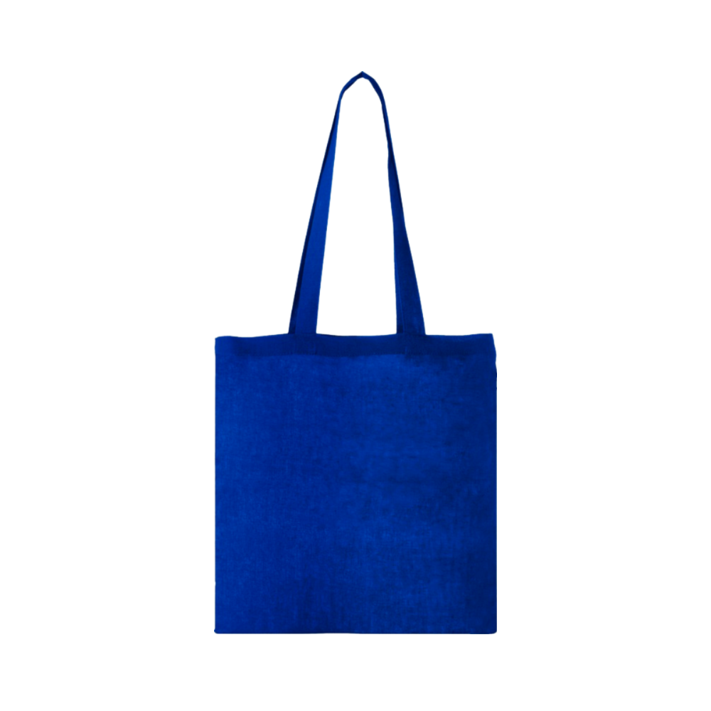 Carolina 100 gsm cotton tote bag 7L royal blue