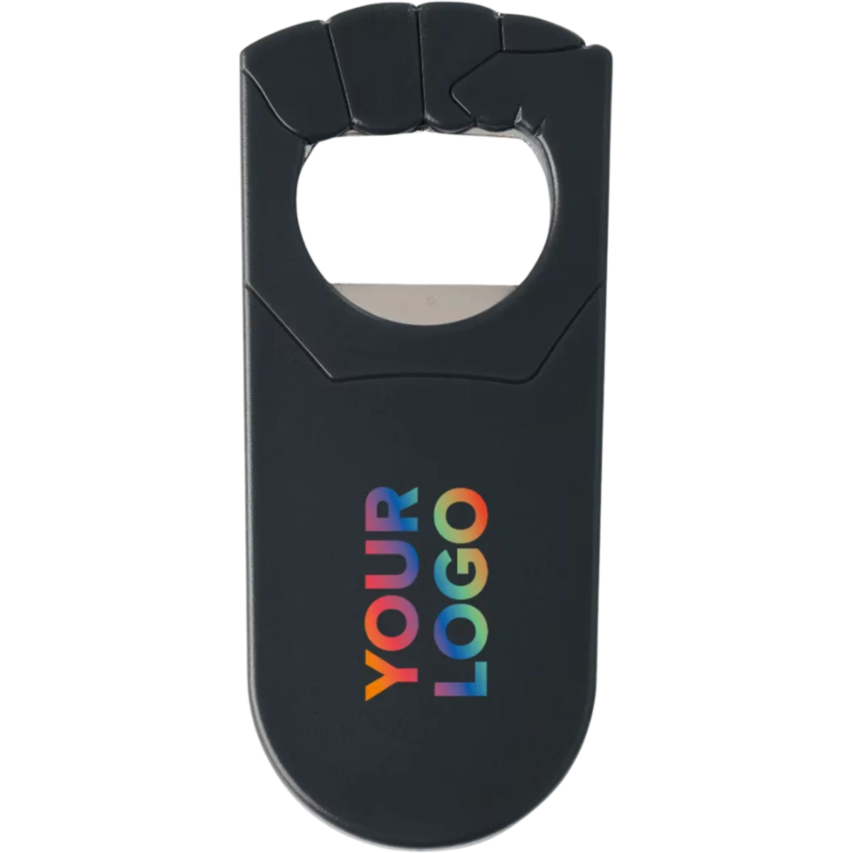 Plastic and Metal Bottle Opener main image