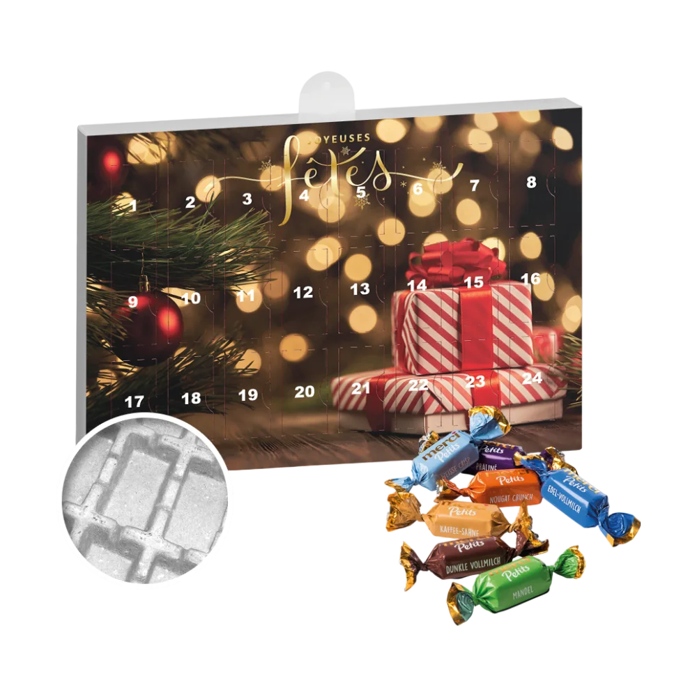 Premium Gift Advent Calendar Eco with merci Petits PLP