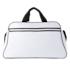 San Jose 2-stripe sports duffel bag 30L white