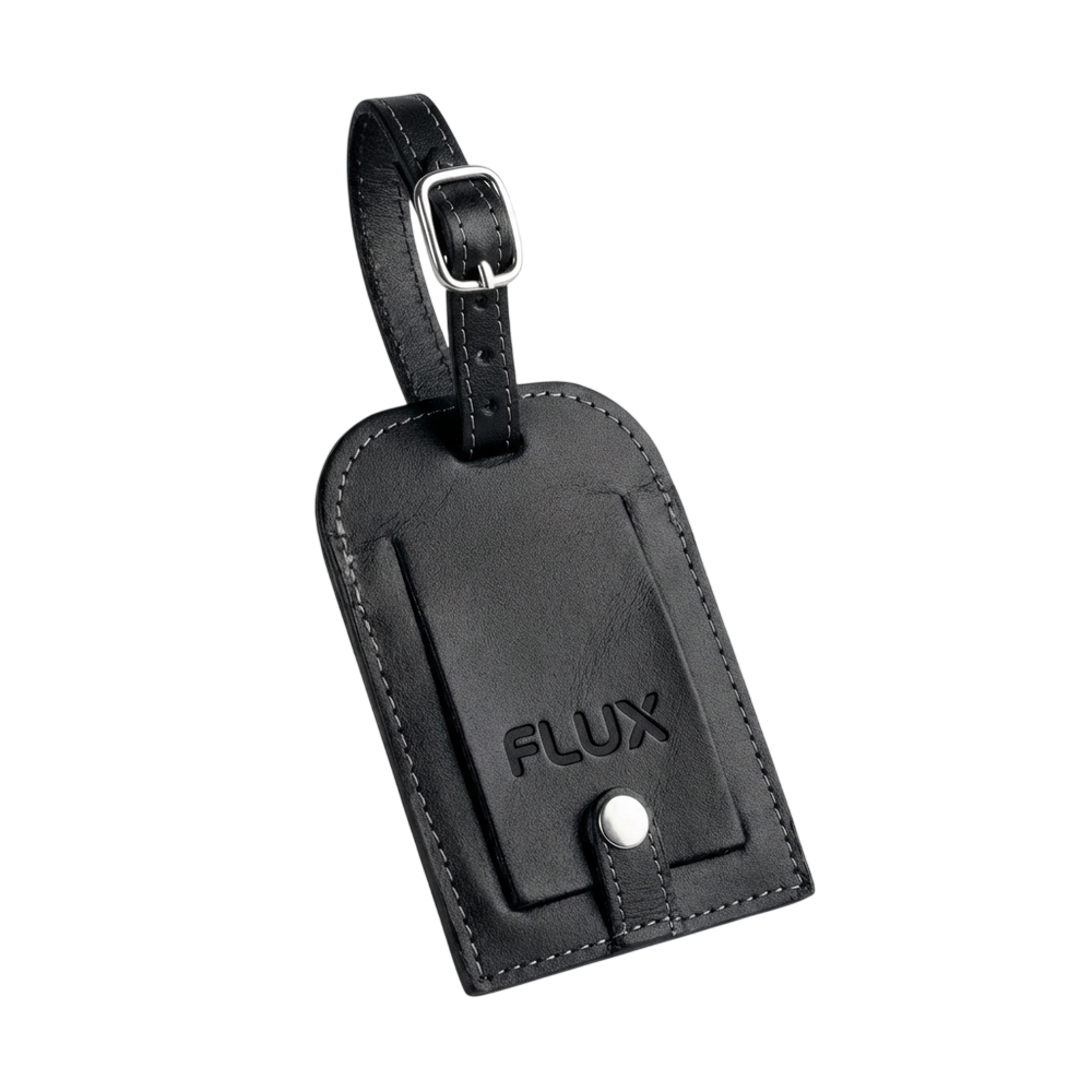 Premium Leather Business Card Luggage Tag