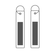 80 x 18 mm - Frotn and Back