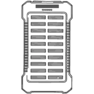 40 x 6 mm - Front