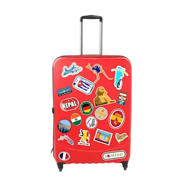 Suitcase Stickers