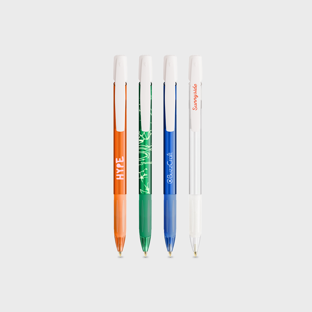 Stylo bille avec grip BIC® Media Clic