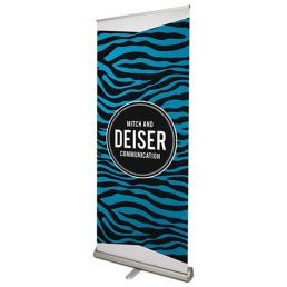 Premium roller banners design personalisation